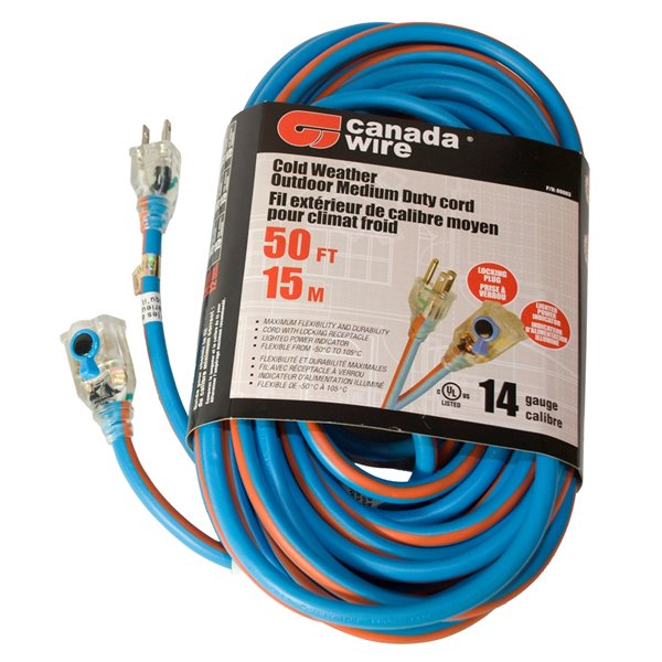 0776 Outdoor Extension Cord - 50ft - GuentherTech Inc.