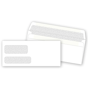 0799 Double Window Self Seal Invoice Envelopes #24