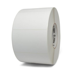 1496 Zebra 4000T Polyester Label 4"x2-1/2" - 1 Roll
