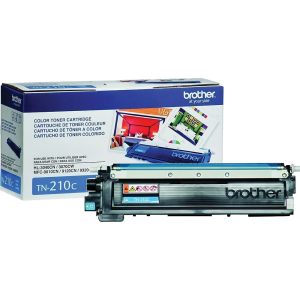 1016 Brother TN210 Original LaserJet Toner Cartridge - Cyan
