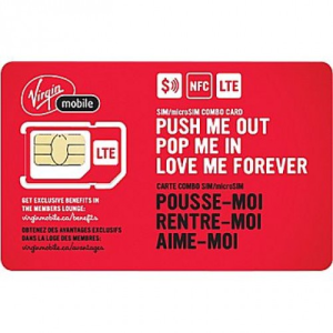0244 Virgin Mobile Triple Combo SIM Card