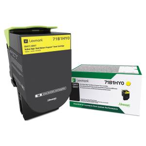 1121 Lexmark CS/CX417/517 HY Original LaserJet Toner Cartridge - Yellow