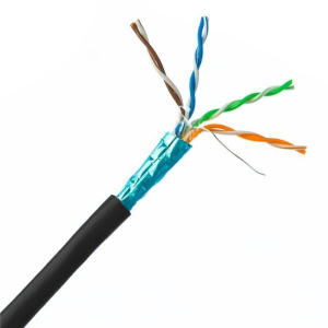0494 Cat5e Black Ethernet Cable