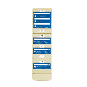 1331 Pyramid Timetrax 12 Pocket Badge Rack