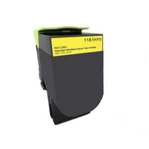 1084 Lexmark CS/X417/517 HY Original LaserJet Toner Cartridge - Yellow