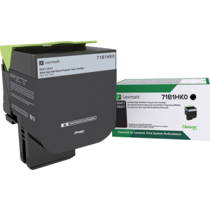 1118 Lexmark CS/CX417/517 HY Original LaserJet Toner Cartridge - Black