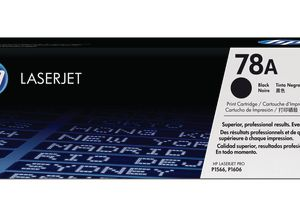 1046 HP 78A (CE278A) Original LaserJet Toner Cartridge - Black