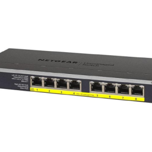 1548 Netgear 8 Port PoE Gigabit Ethernet Unmanaged Switch
