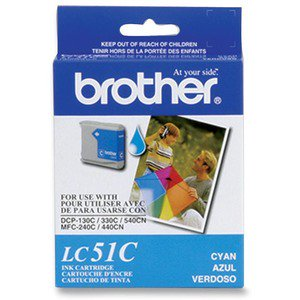 0591 Brother LC51C Original Ink Cartridge - Cyan
