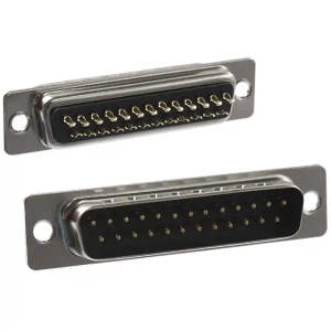 0110 Conn DB25 Male Solder Cup Nickel