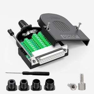 1616 DB25 Pin RS232 Female Connector