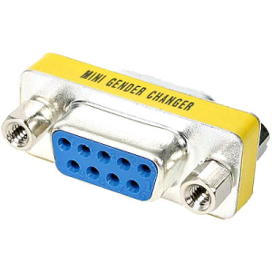 0586 DB9 Slimline Gender Changer Female to Female