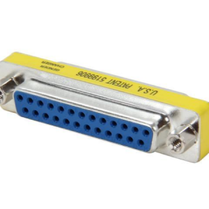 0584 DB25 Slimline Gender Changer Female to Female