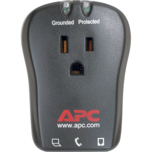 0463 APC Notebook SurgeArrest 1 Outlet