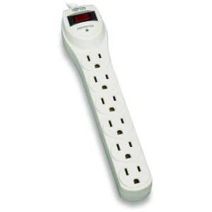 1668 Tripp Lite 6 Outlet Surge Protector Bar - 2 ft Power Cord