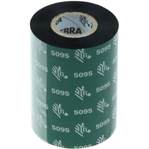 0666 Zebra, 5095 Resin Ribbon - 1 Small Roll