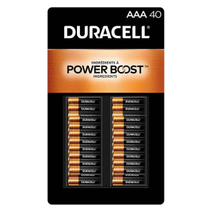 1559 Duracell AAA Alkaline Battery - 40 Pack