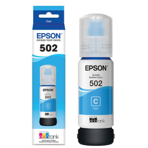 1383 Epson T502 Ink Bottle - Cyan