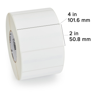 0779 Zebra Z-Perform 2000D 4"x2" Labels - 1 Roll