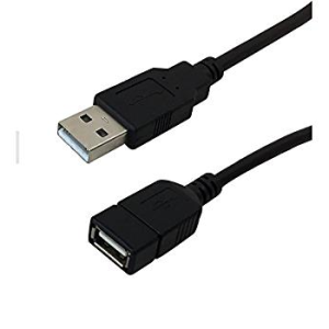 0204 USB 2.0 A Male to A Female Extension Cable - 10ft