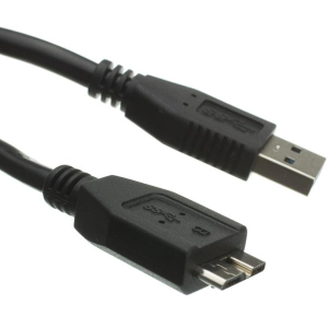 0507 USB 3.0 A Male to Micro-B Male SuperSpeed Cable - 6ft