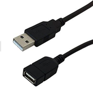 0988 USB 2.0 A Male to A Female Extension Cable - 3ft
