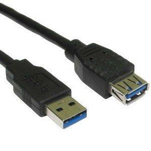 0995 USB 3.0 A Male to A Female SuperSpeed Cable - 15ft