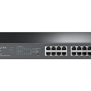 0366 TP-Link 16-Port Gigabit Easy Smart PoE Switch with 8-Port PoE+