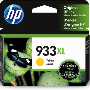 0295 HP 933XL High Yield Original Ink Cartridge - Yellow