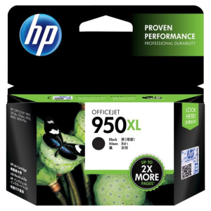 0297 HP 950XL High Yield Original Ink Cartridge - Black