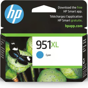 0298 HP 951XL High Yield Original Ink Cartridge - Cyan