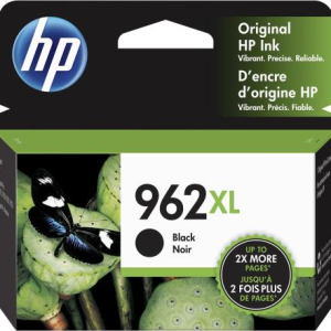 0369 HP 962XL High Yield Original Ink Cartridge - Black