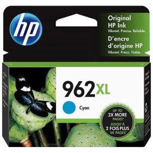 0372 HP 962XL High Yield Original Ink Cartridge - Cyan