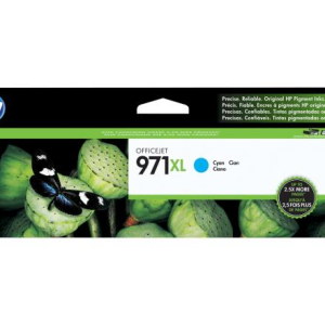 0510 HP 971XL High Yield Original Ink Cartridge - Cyan