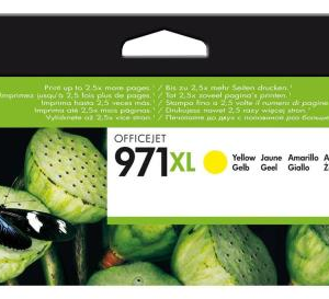 0511 HP 971XL High Yield Original Ink Cartridge - Yellow