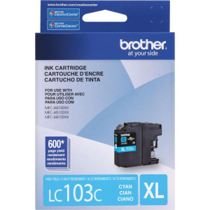 0554 Brother LC103C Original Ink Cartridge - Cyan