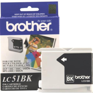 0566 Brother LC51K Original Ink Cartridge - Black