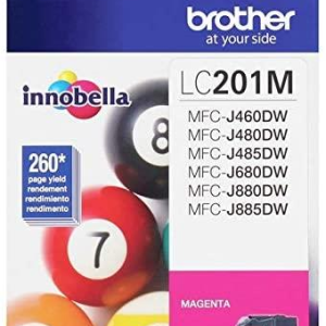 1061 Brother LC201M Original Ink Cartridge - Magenta