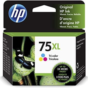 1130 HP 75XL High Yield Original Ink Cartridge - Tri-Colour