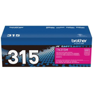 0454 Brother TN315M Original LaserJet Toner Cartridge - Magenta