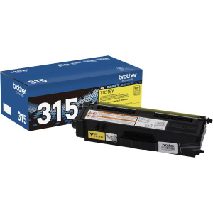 0455 Brother TN315Y Original LaserJet Toner Cartridge - Yellow