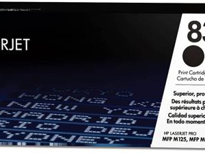 0460 HP 83A (CF283A) Original LaserJet Toner Cartridge - Black