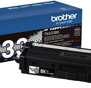 0490 Brother TN433BK Original LaserJet Toner Cartridge - Black