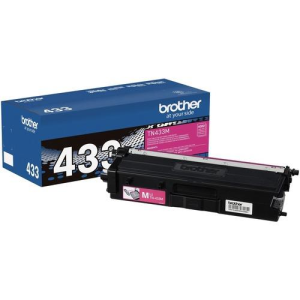 0495 Brother TN433M Original LaserJet Toner Cartridge - Magenta