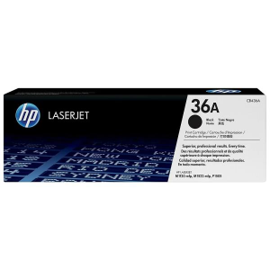 0504 HP 36A (CB436A) Original LaserJet Toner Cartridge - Black