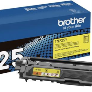 0720 Brother TN225 High Yield Original LaserJet Toner Cartridge - Yellow