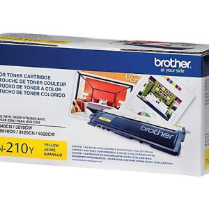 1014 Brother TN210Y Original LaserJet Toner Cartridge - Yellow