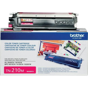 1015 Brother TN210 Original LaserJet Toner Cartridge - Magenta