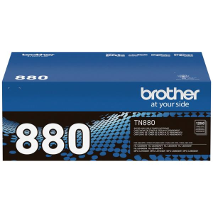 1170 Brother TN880 Original LaserJet Toner Cartridge - Black