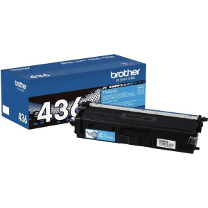 1439 Brother TN436C Original LaserJet Toner Cartridge - Cyan